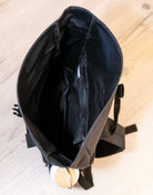 Rucksack groß Black „Bee happy”