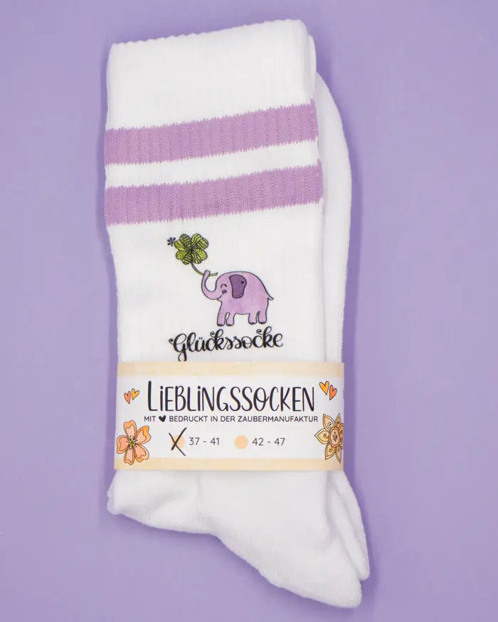Socken "Glückssocken"