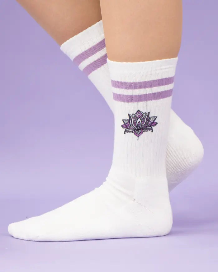 Socken "Lotusblüte"