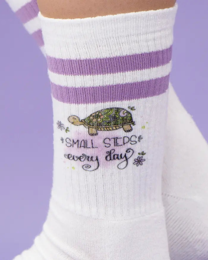 Socken "Small steps"