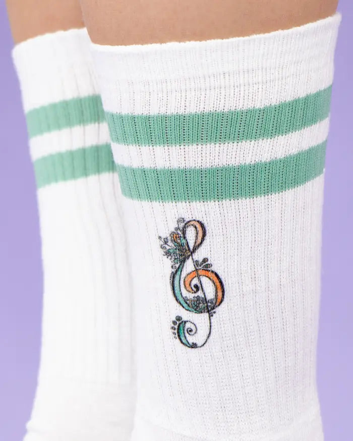 Socken "Violinschlüssel"
