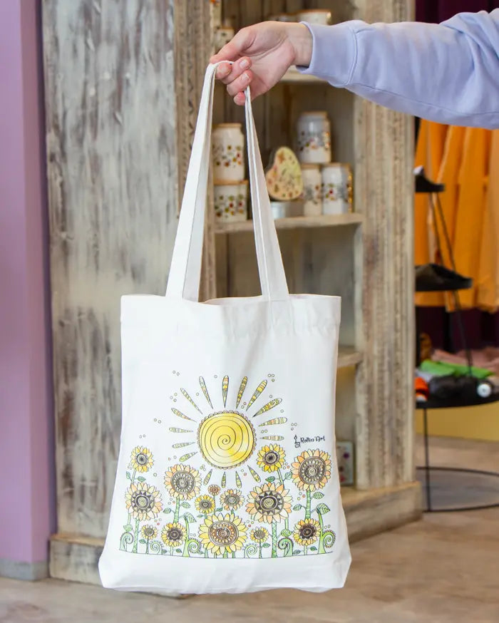 Tasche "Sonnenblumenfeld"