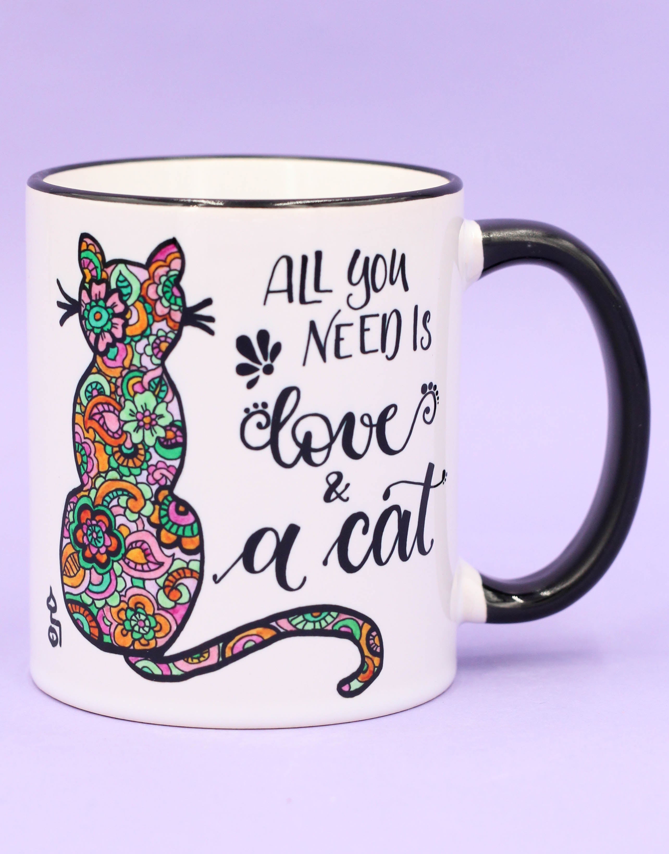 Tasse "All you need is ... cat"