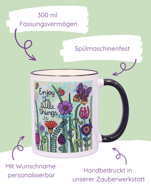 Tasse "Enjoy the little things"
