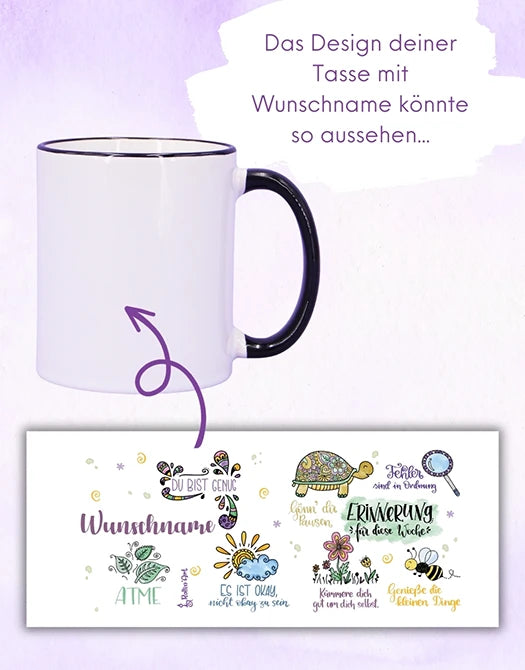 Tasse "Erinnerung für diese Woche"