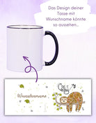 Tasse "Faultier"