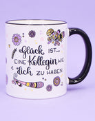 Tasse "Glück ist ... Kollegin"