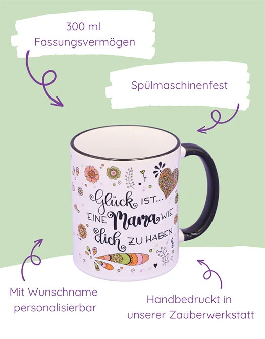 Tasse "Glück ist... Mama"