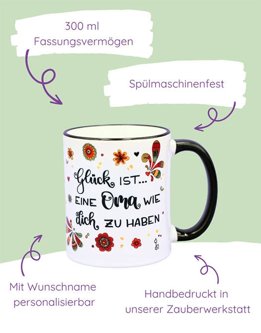 Tasse "Glück ist... Oma"