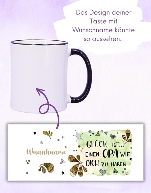 Tasse "Glück ist... Opa"