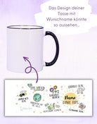 Tasse "Lehrer:in Danke für's..."