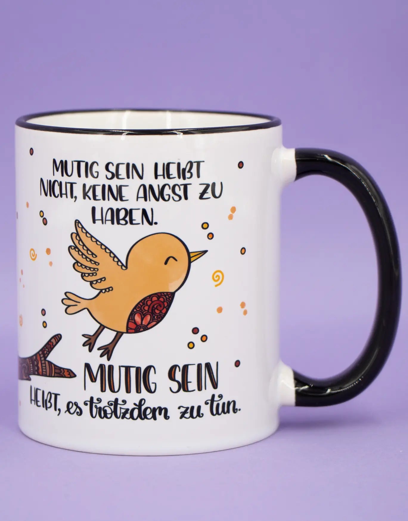 Tasse "Mutiges Vögelchen"