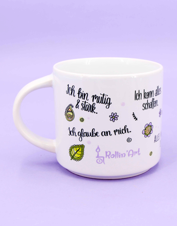 Tasse stapelbar "Mut"