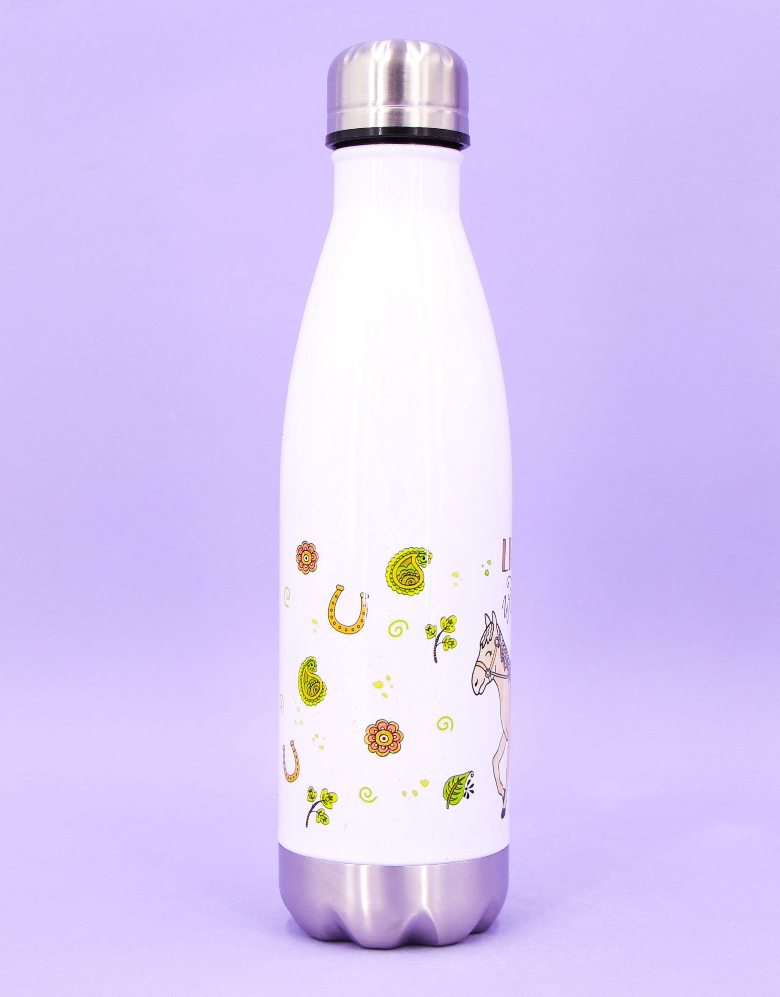 Trinkflasche "Life is better with horses"