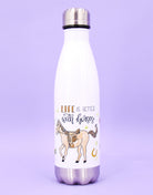 Trinkflasche "Life is better with horses"